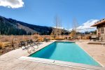 Red Hawk Lodge`s pool provides expansive resort views